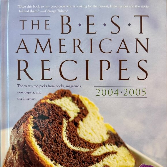 The BEST AMERICAN RECIPES Cookbook 2004-2005 with forward by Bobby Flay HC Book - Picture 1 of 11